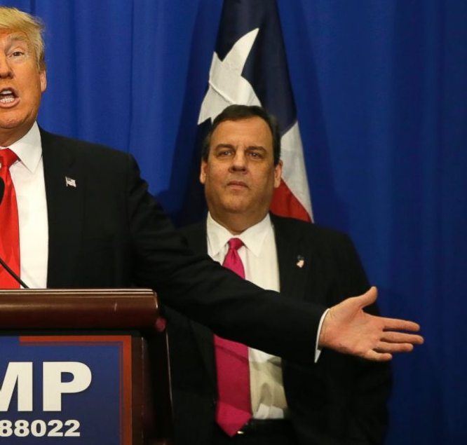 Christie and Trump